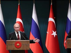 Путин: "Турски поток" ще повиши енергийната сигурност на Балканите 