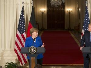 След разговор с германския канцлер Ангела Меркел американският президент Доналд