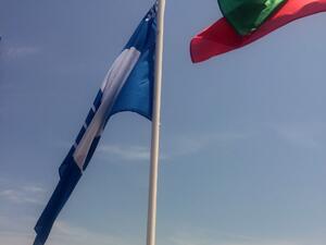 На северния плаж в "Слънчев бряг " се вее знамето на програмата "Син флаг"