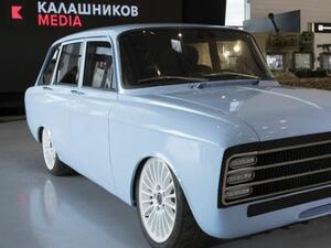 Руският концерн Калашников показа електромобил CV 1 с който възнамерява да