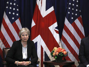 Британският премиер Тереза Мей и американският президент Доналд Тръмп обсъдиха