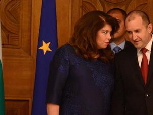 Президентът Румен Радев и вицепрезидентът Илияна Йотова ще дадат днес