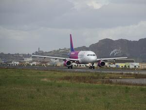 Wizz Air отчете 15 млн. превозени пътници от България