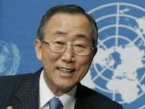 Бан Ки-мун призова за незабавно прекратяване на огъня в Либия