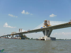 Дунав мост II вече е напълно съединен