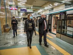 Изграждането на нова метростанция между "Люлин" и "Обеля" ще стартира до края на годината