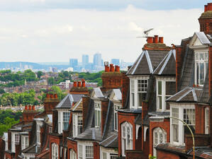 Спад в пазара на жилища в Лондон