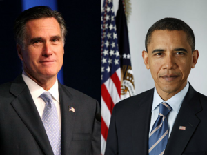 <p>Мит Ромни и Барак Обама. Снимки: Wikipedia.org. Колаж: Econ.bg</p>
