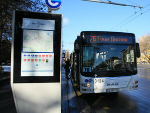Намаляват наполовина автобусите на столичния градски транспорт при липса на газ