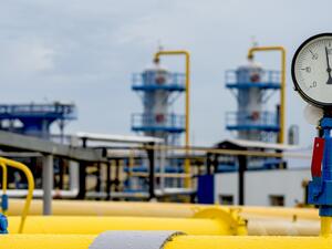 "Газпром" е добил около 20% по-малко природен газ през 2022 година