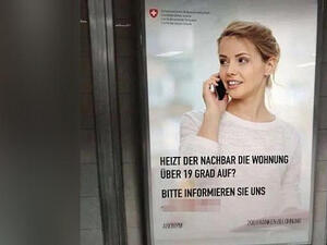 Плакат с тъпа шега а ла Москва изправи на нокти швейцарците