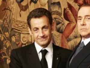 Берлускони и Саркози ще обсъждат кризата с незаконните имигранти от Африка