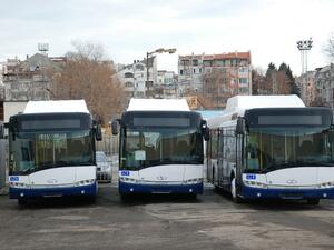 В Бургас пристигнаха част от новите автобуси