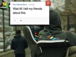 Google изобрети... говорещи обувки!