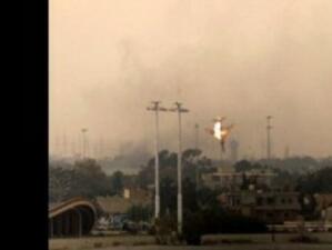 Самолет на силите на Кадафи беше свален от бунтовниците в Бенгази