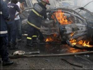 Взривно устройство избухна под движеща се кола в Пловдив