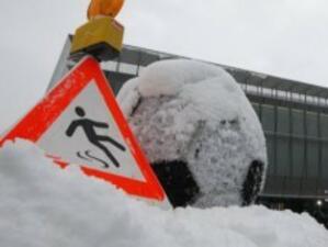 Рекордни снеговалежи регистрират в Белгия