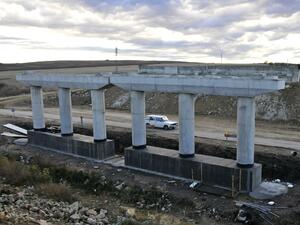 Папазов: Новостроящата се част от магистрала "Струма" върви добре