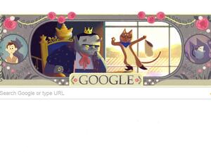 Google отбелязва 388 години от рождението на Шарл Перо