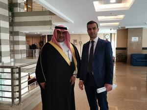 Шефът ИАНМСП Бойко Таков се срещна със зам.-председателя на Съвета на Саудитските камари 