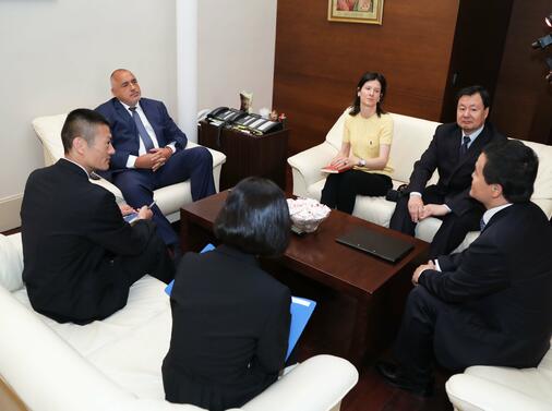 Министър-председателят Бойко Борисов се срещна с посланика на Народна Република