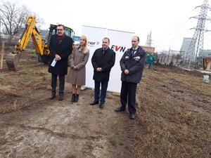 Първа копка на нова сграда за Клиентски център на EVN в Пловдив