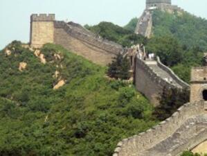 Издигнаха Великата китайска стена от шоколад