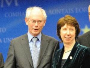 Херман Ван Ромпуй и Катрин Аштън са новите президент и външен министър на ЕС