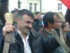 Протестът на фермерите в София се провали