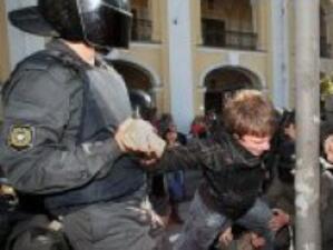 Протести и арести в Русия