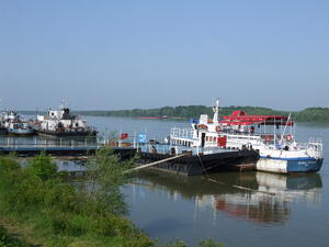 Потънали плавателни съдове затрудняват корабите по Дунав