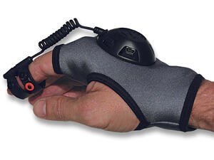 Ръкавица работи като компютърна мишка

