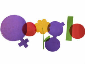 Google поздравява дамите