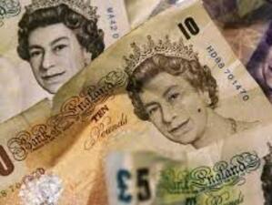 Британският паунд поскъпна до двумесечен връх спрямо долара