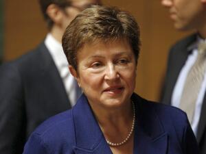 Кристалина Георгиева посочи три предимства от еврозоната и един риск за България