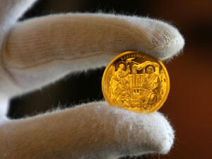 БНБ пуска в обращание златна възпоменателна монета "Благовещение"