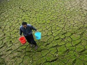 Тежка суша е налегнала Централен Китай