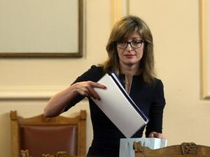 Екатерина Захариева ще участва в Съвета „Външни работи“ в Люксембург