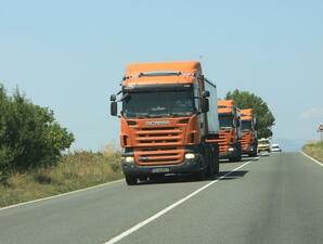 В Румъния се забранява движението на камиони с маса над 7,5 т