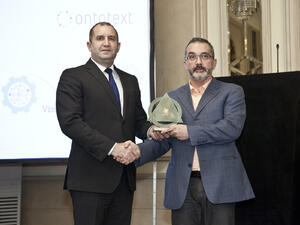 Софтуерната компания Онтотекст получи награда за иновативно предприятие на годината