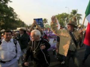 Над 85 хиляди мексиканци протестираха срещу насилието