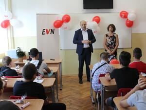 EVN oткри новообзаведена класна стая в Професионалната гимназия „Иван Райнов“ в Ямбол