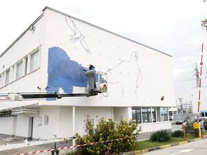 Mащабен графит по проект на „Зелени Балкани“ ще бъде изрисуван на EVN сграда в Пловдив
