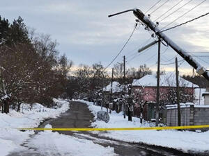 780 000 домакинства са били без ток след обилните снеговалежи в края на ноември