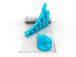 Икономиката нараства с малко под процент през 2012 г.