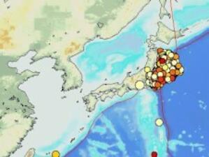 Три силни земетресения са регистрирани край Северна Япония