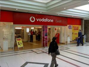 Спад в приходите на Vodafone 
