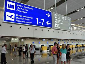 Летище София посреща повече пътници през август 
