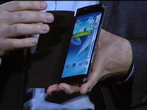 Samsung ще ни покаже смартфон с извит екран