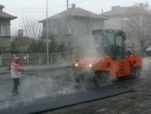Спират асфалтирането на улиците в Шумен